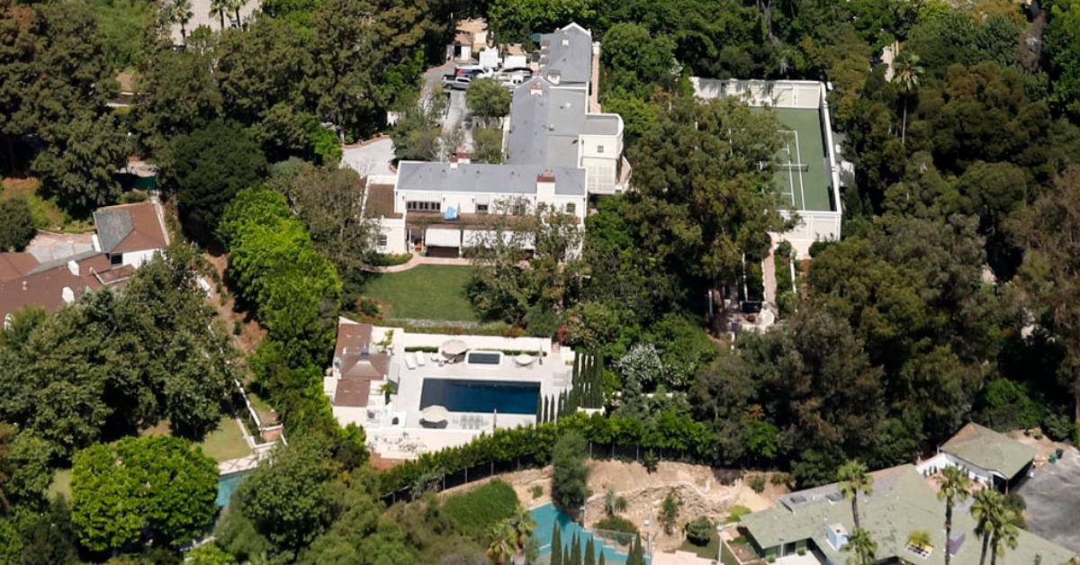 Image of Taylor Swift's $25 million home in Beverly Hills.