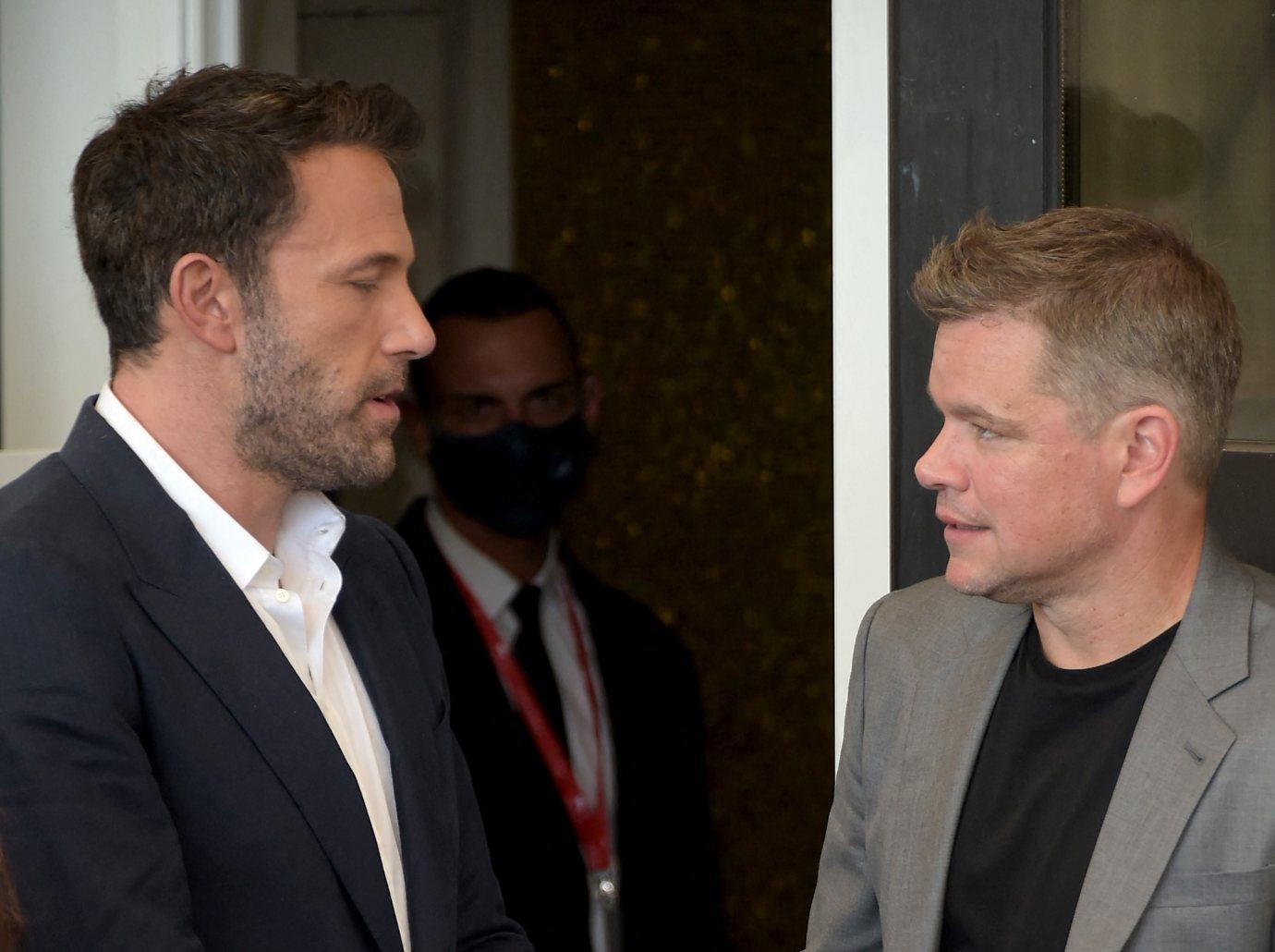 ben affleck teased over matt damon bromance suggested plot line