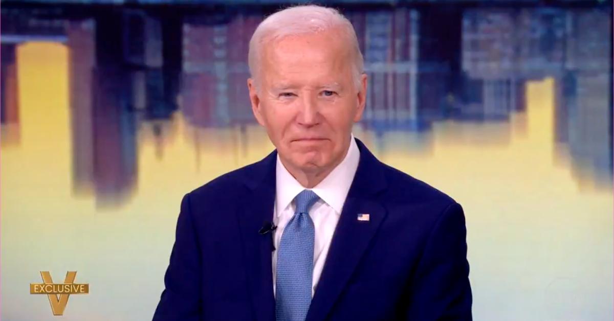 the view hosts backlash joe biden interview kissing