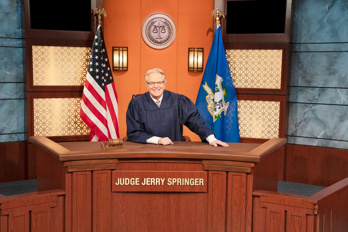 judge jerry star jerry springer gives his ruling on the piers morgan itv meghan markle drama ok