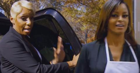 NENE LEAKES CLAUDIA JORDAN FIGHT