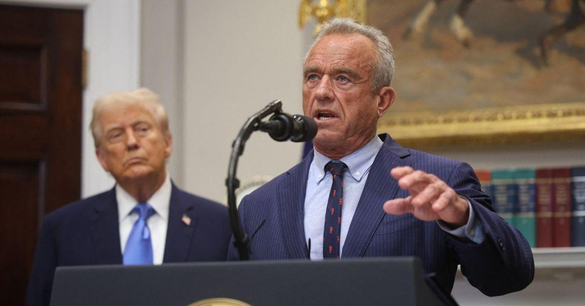 image of RFK Jr.'s strong association with anti-vaccine views has reportedly become a political liability.