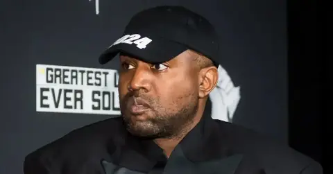 Photo of rapper Kanye West