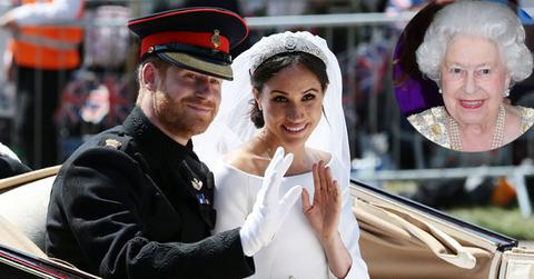 the queen wedding gift prince harry meghan markle house pp