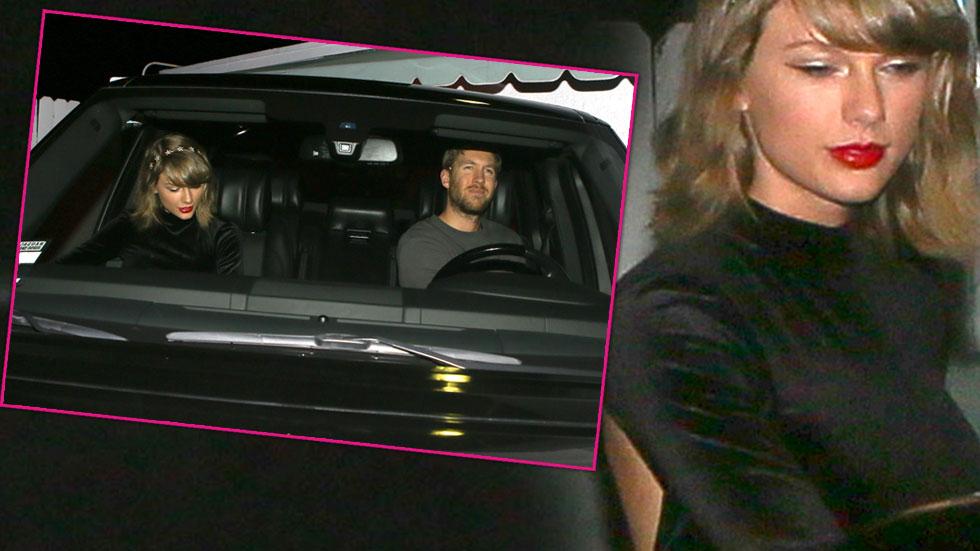 Taylor swift calvin harris date night