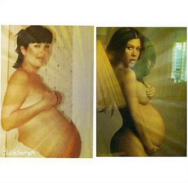 kardashian naked moments