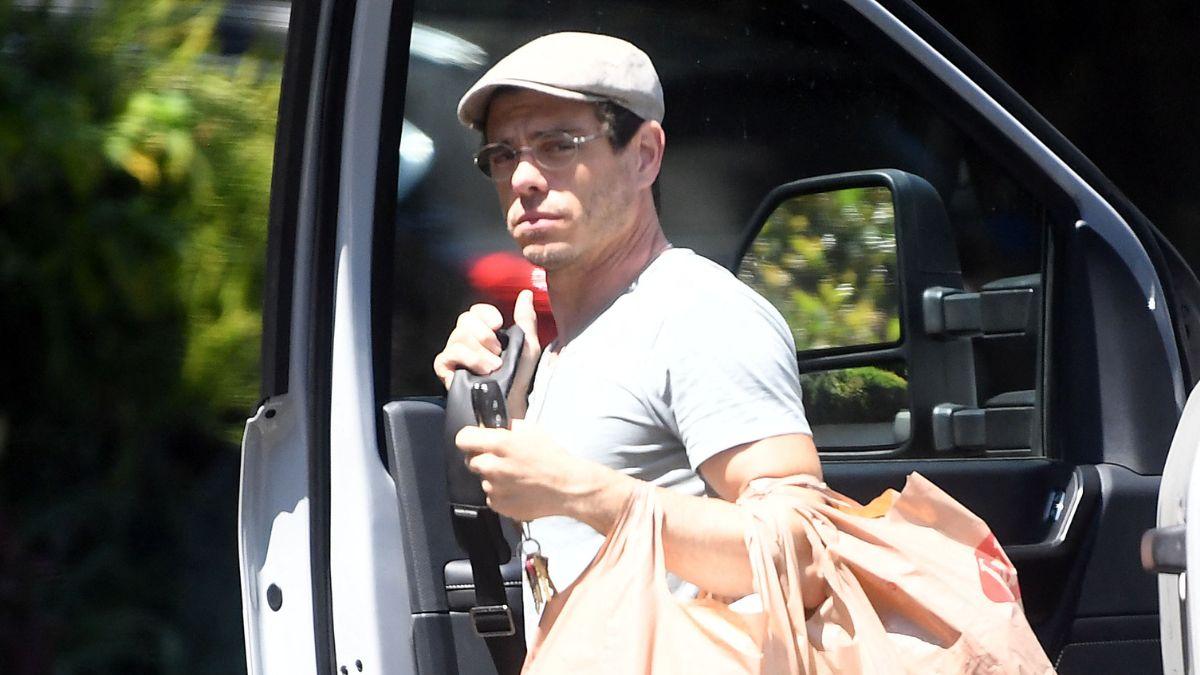 Image of Matthew Lawrence was exposed for following several pro-Trump social media accounts.