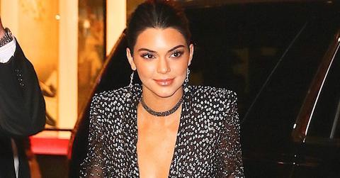 Kendall Jenner bares some serious leg at Harper Bazaar’s 150 anniversary event