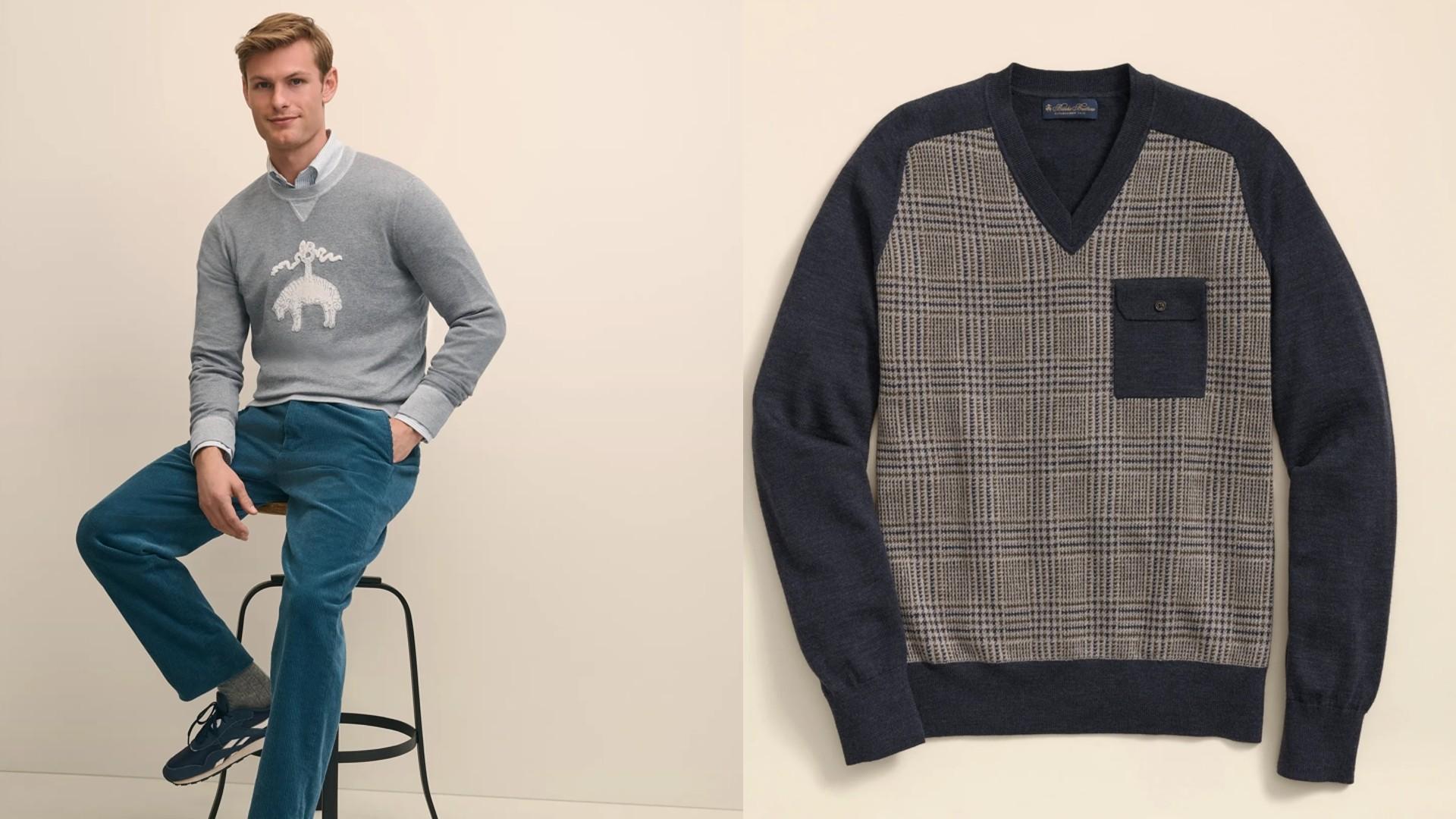 brooks brothers sweater