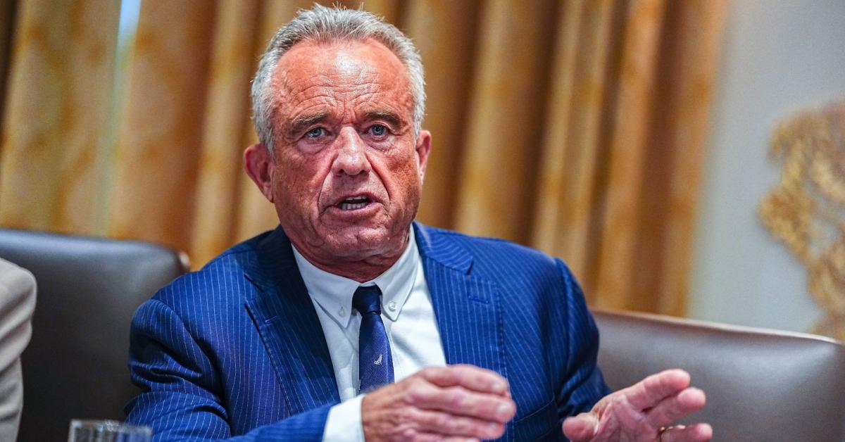 Image of Robert F. Kennedy Jr. previously called McDonald's 'poison.'