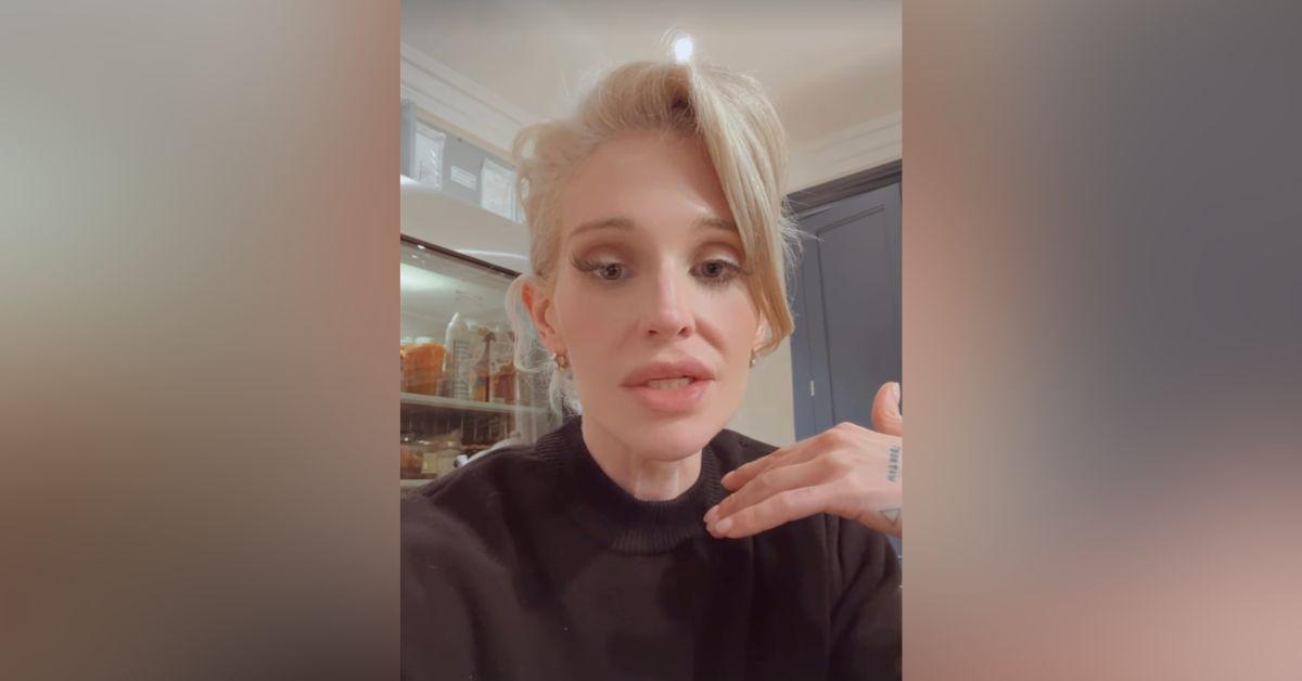 Image of Kelly Osbourne denied using a GLP-1.