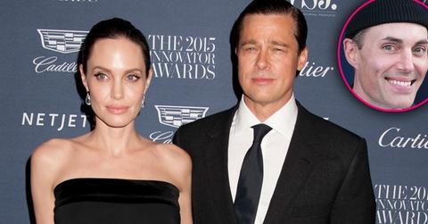 angelina jolie brad pitt movie filming brother james