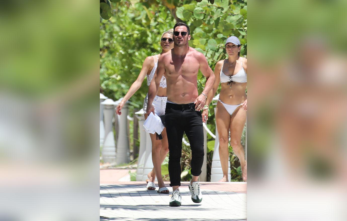 Olivia Culpo's Ex Danny Amendola Hits the Beach With a Mystery Girl