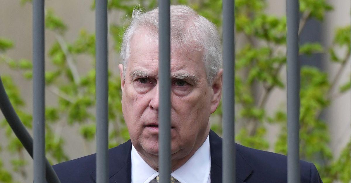 image of Ex-Prince Andrew was arrested on February 19.