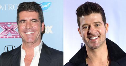 Simon cowell robin thicke