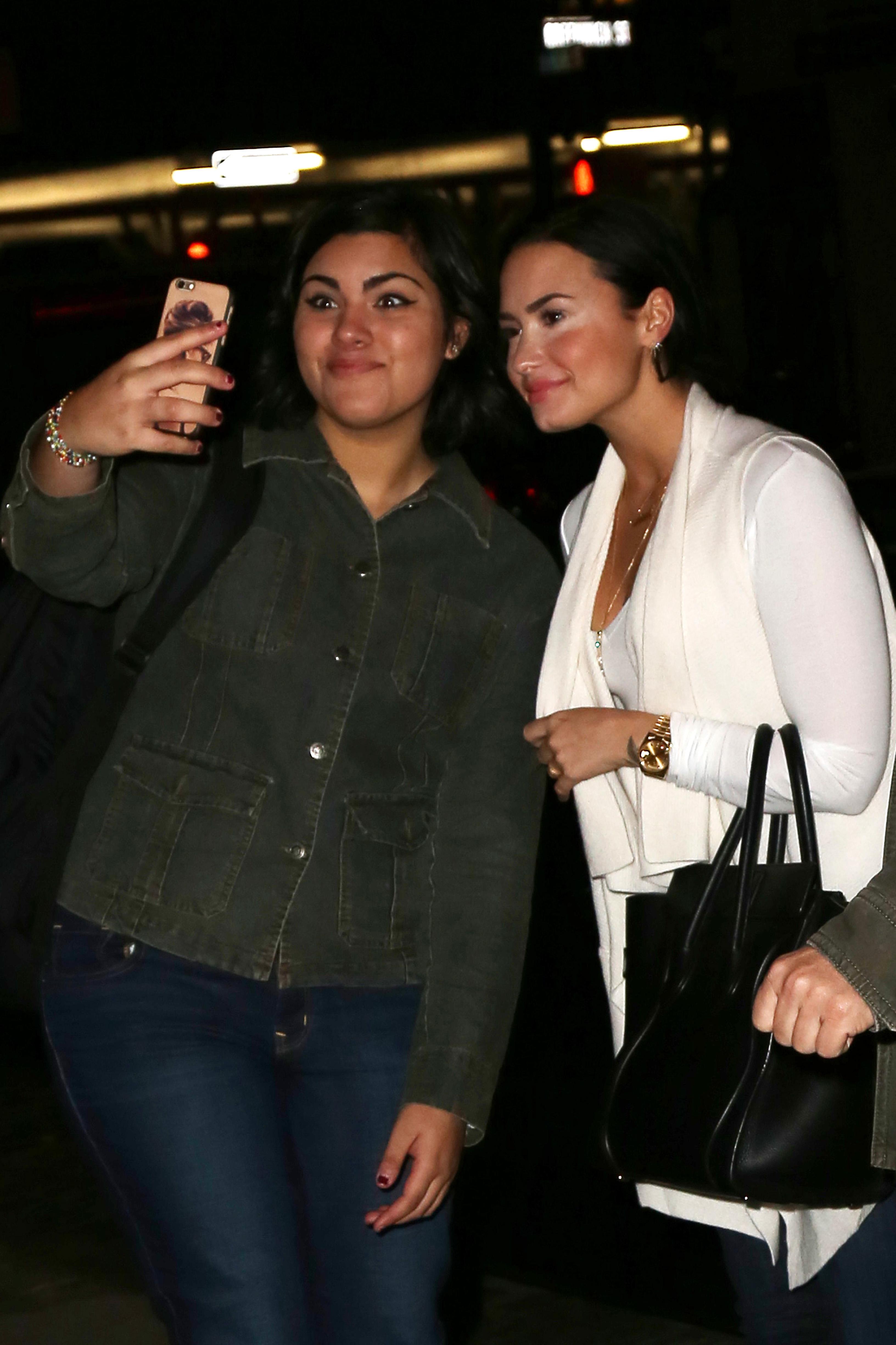 Demi Lovato is Cool to her Fans