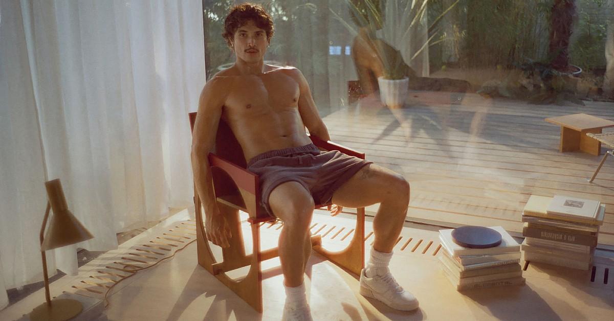 charles melton shirtless