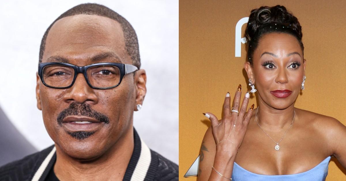 photo of Eddie Murphy; Mel B. 