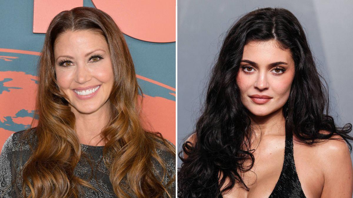 Photo of Shannon Elizabeth and Kylie Jenner.