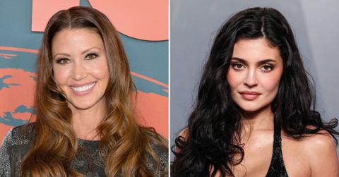Photo of Shannon Elizabeth and Kylie Jenner.
