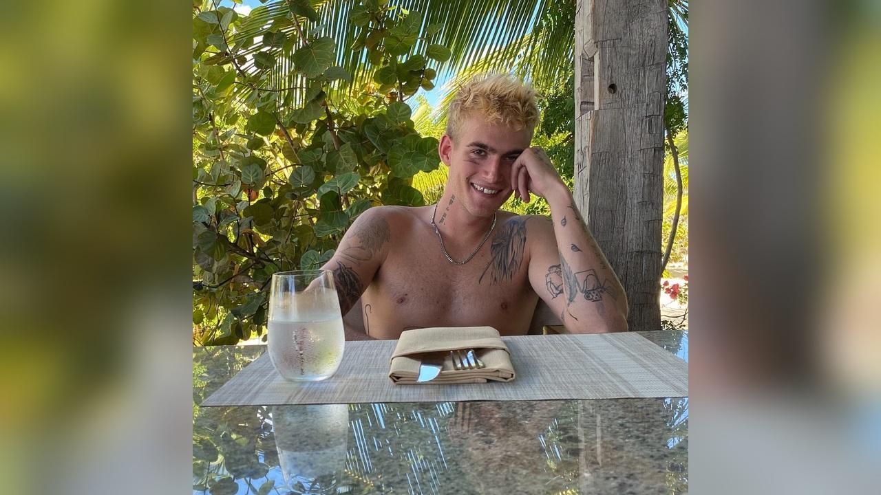 Photo of Presley Gerber teased another facial tattoo, but quickly clarified it was only a social media filter.