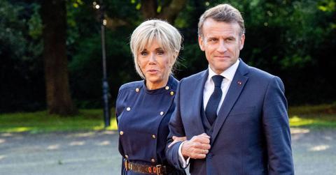 Photo of Brigitte and Emmanuel Macron