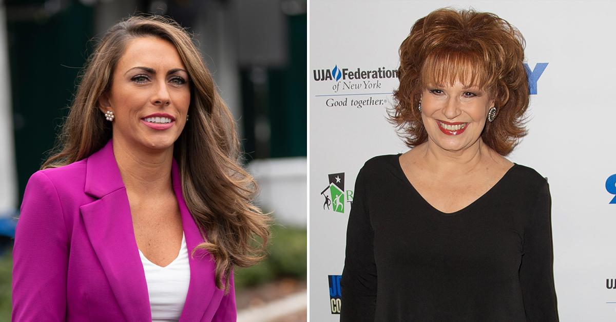 alyssa farah griffin pokes fun joy behar nsfw slip pp