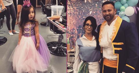 Jersey Shore Jenni Jwoww Farley Daughter Birthday Photos Long