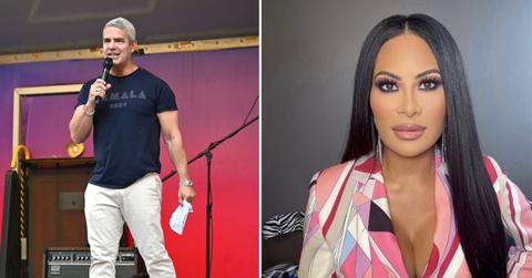 Composite photo of Andy Cohen and Jen Shah