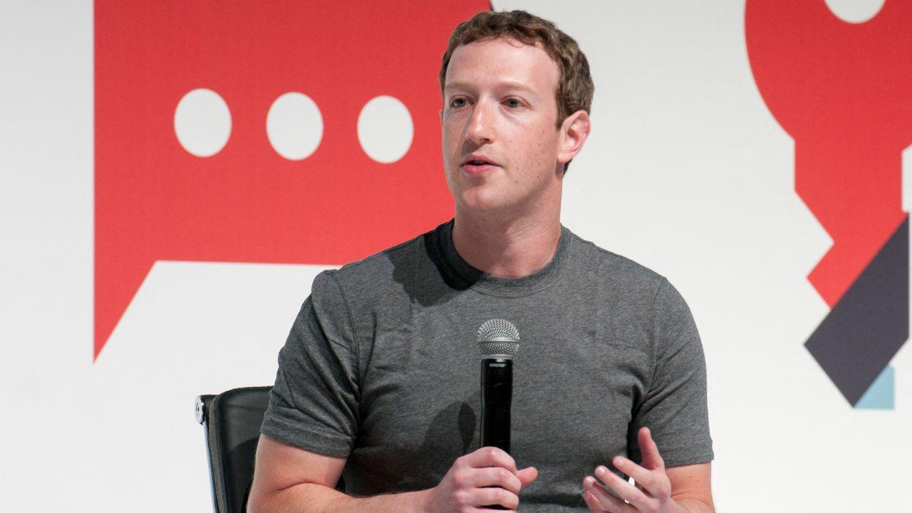 Image of Mark Zuckerberg's spokesperson issued a statement revealing the billionaire and his family 'were not on board at the time of the incident.'