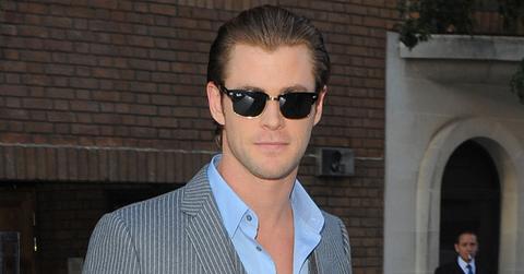 Chris Hemsworth & Elsa Pataky Leave Their London Hotel