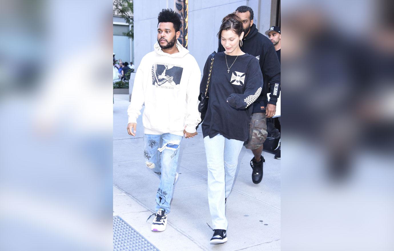 Bella Hadid The Weeknd Run-In