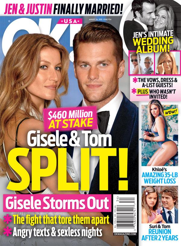 OK! Exclusive: Gisele Bundchen And Tom Brady On The Rocks — Is