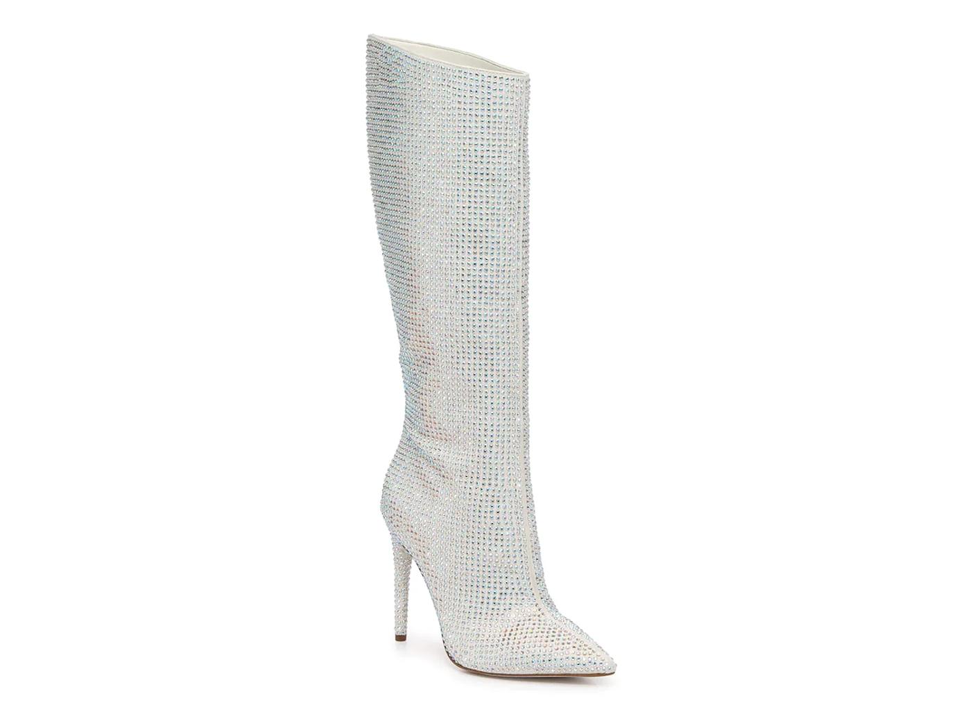 jlo sparkly boot