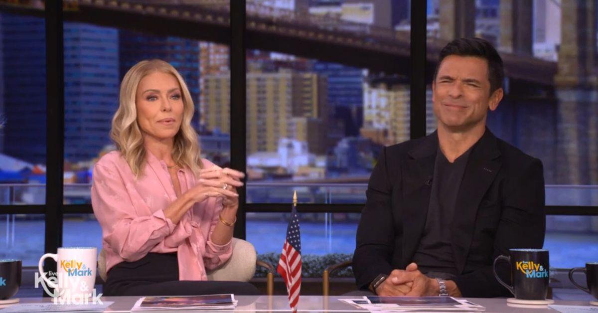 Photo of Kelly Ripa left a NYE party because she couldn't use the restroom with her Spanx on.