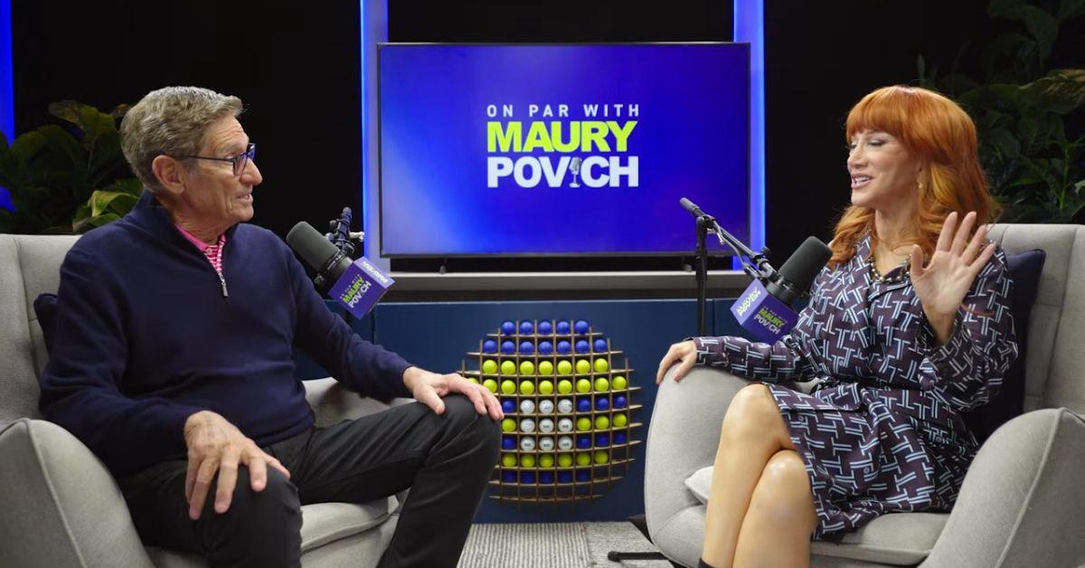 Photo of Kathy Griffin made the confession while speaking to Maury Povich.