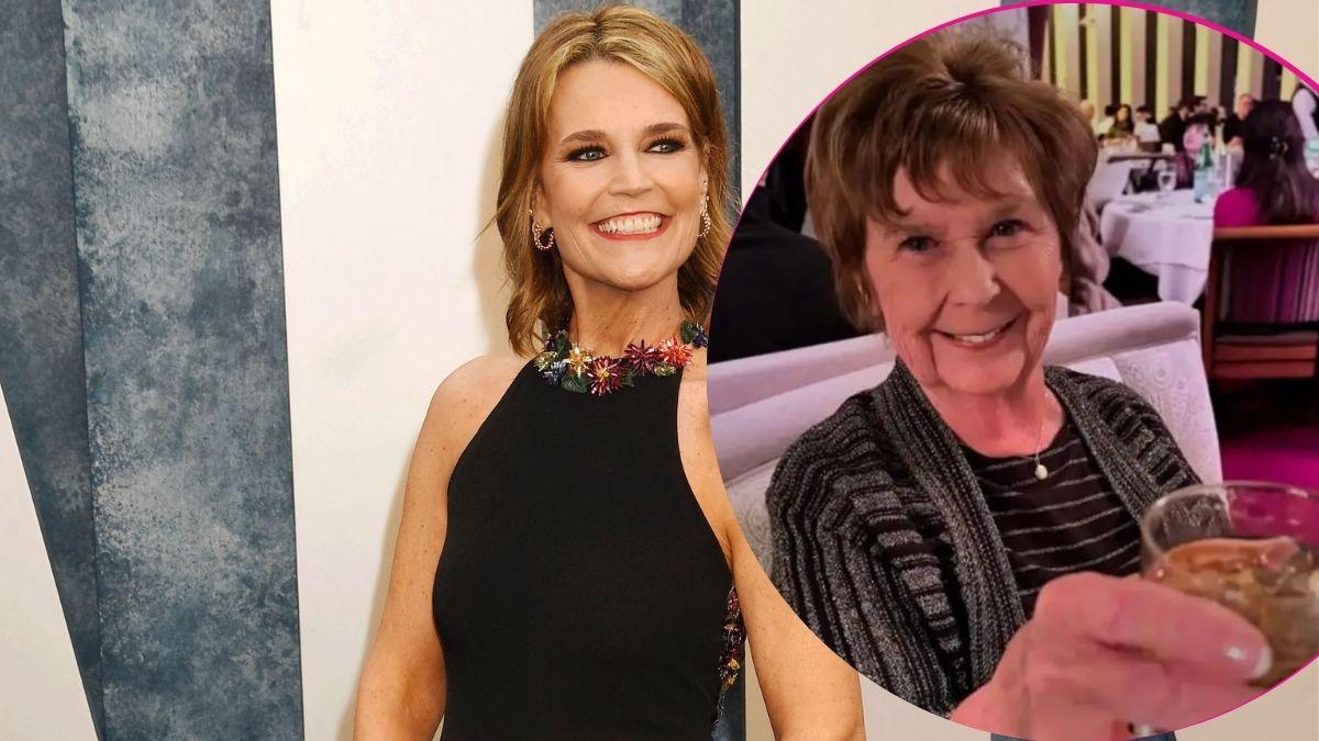 image of savannah Guthrie, inset of Nancy