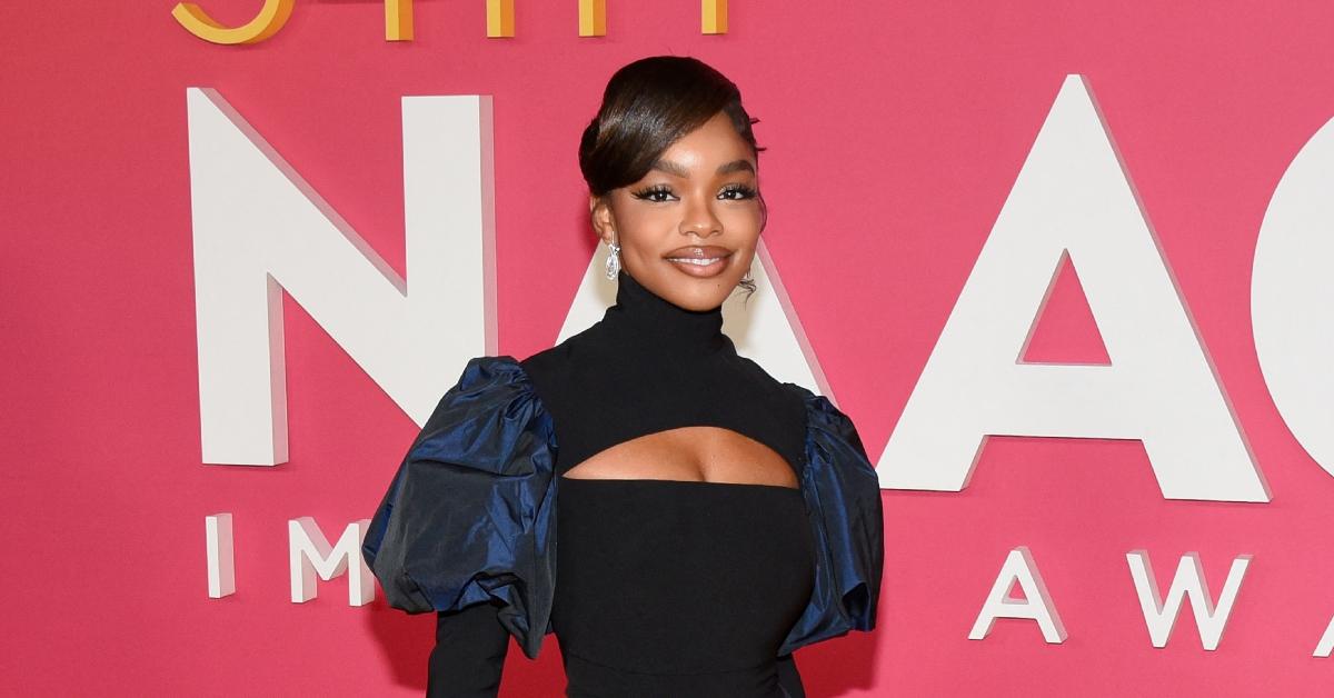 Image of Marsai Martin executive produced and starred in the 2019 film 'Little.'