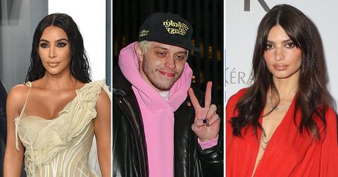 kim kardashian bikini thirst traps reaction pete davidson emily ratajkowski