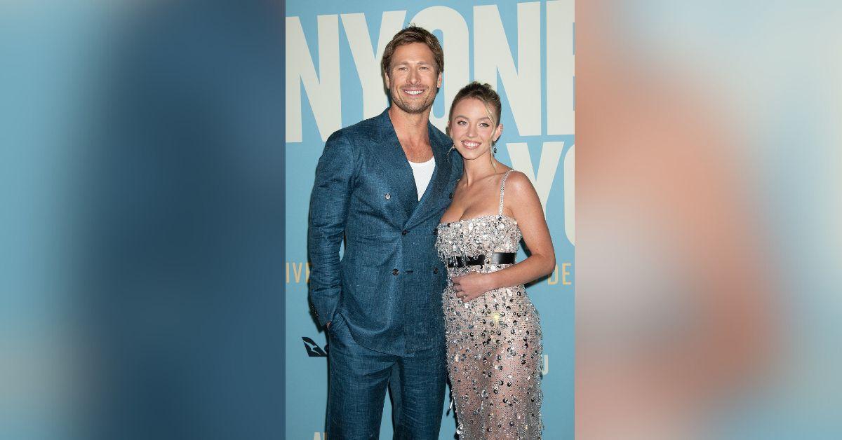 image of Glen Powell is close with his former costar Sydney Sweeney. 