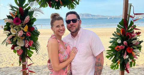 jodie sweetin mescal wasilewski intimate wedding malibu pp