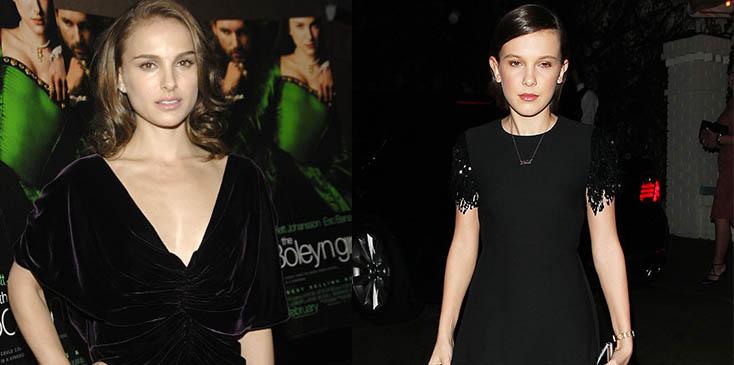 Natalie portman millie bobby brown twins pics 6