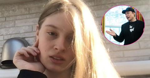 Composite photo of Vivian Wilson and Elon Musk