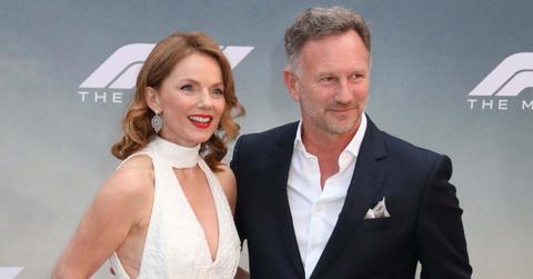 Photo of Geri Halliwell and Christian Horner