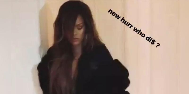 Rihanna new hair instagram