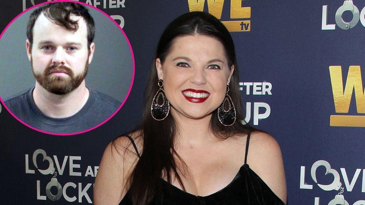 composite photo of amy duggar king and joseph duggar