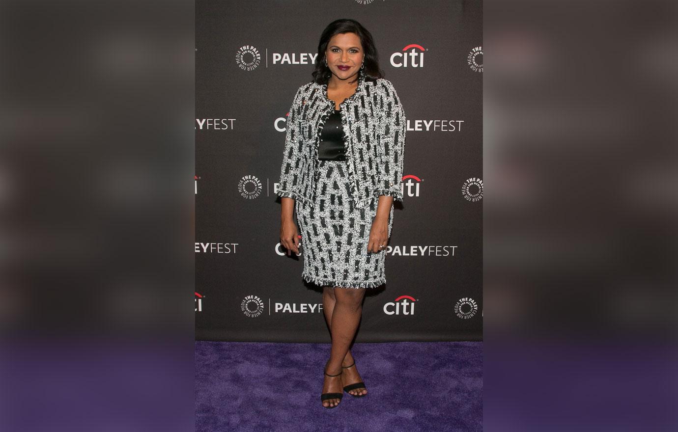 Mindy Kaling Baby Bump Pregnant