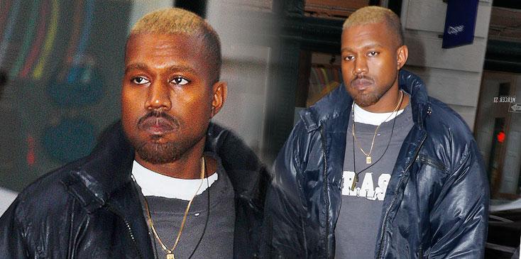 Kanye west hospitalized blonde hair nyc ok hero