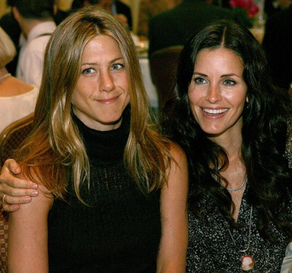 Jennifer aniston courteney cox