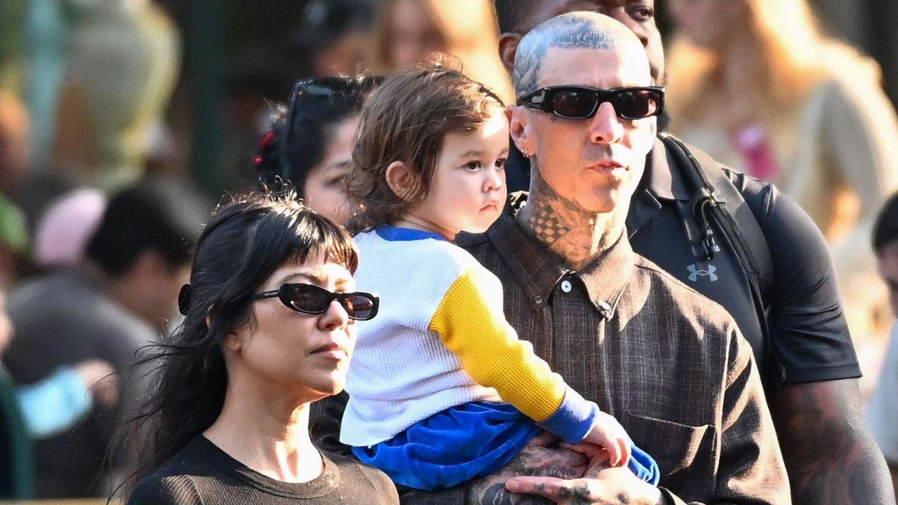 Photo of Kourtney Kardashian and Travis Barker
